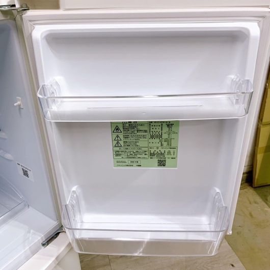 パナソニック 138L 2ドア冷蔵庫 NR-B14FW-W 2022年製
