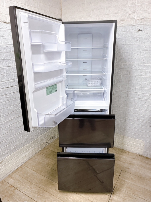 ヒタチ R-V38SVL(K) 一人暮らし単身用冷蔵庫 375L MKT0209101