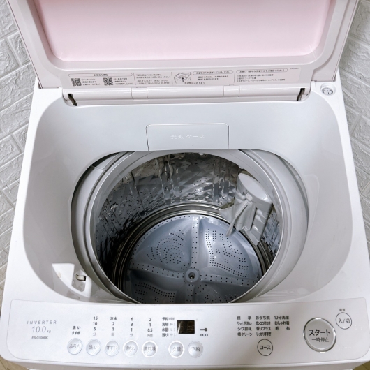 シャープ ES-G10HBK 2023年製 10kg 洗濯機 美品【全国発送対応】