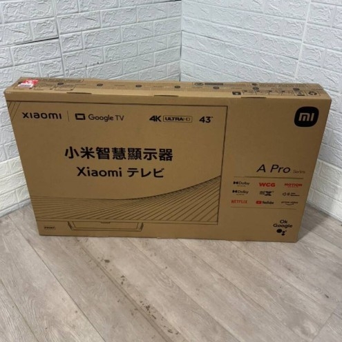 【新品未使用】Xiaomi シャオミ L43M8-A2TWN TV A Pro 43型 チューナレステレビ 4K 2023年製