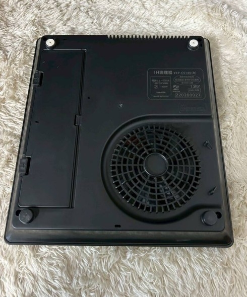 【全国発送対応】YAMAZEN 山善 IH調理器 YEP-CS140（B） ブラック 2022年製 IHクッキングヒーター