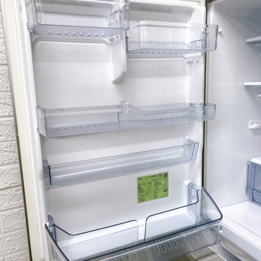 アクア AQR-36PL(S) 一人暮らし単身用冷蔵庫 355L K1010520