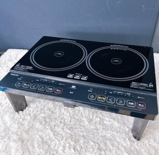 山善 YAMAZEN YES-WL1456 2口IH調理器 2023年製