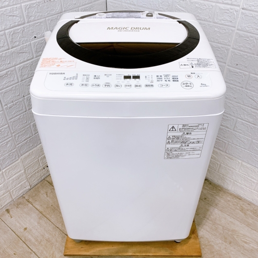 トウシバ  AW-6D3M 一人暮らし単身用洗濯機 6.0kg B01251