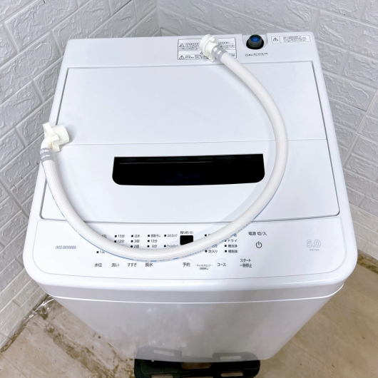 アイリスオーヤマ IAW-T504 2024年製 5.0kg 洗濯機 美品【全国発送対応】