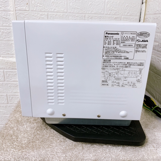 パナソニック NE-FL100-W 電子レンジ フラット OE10103