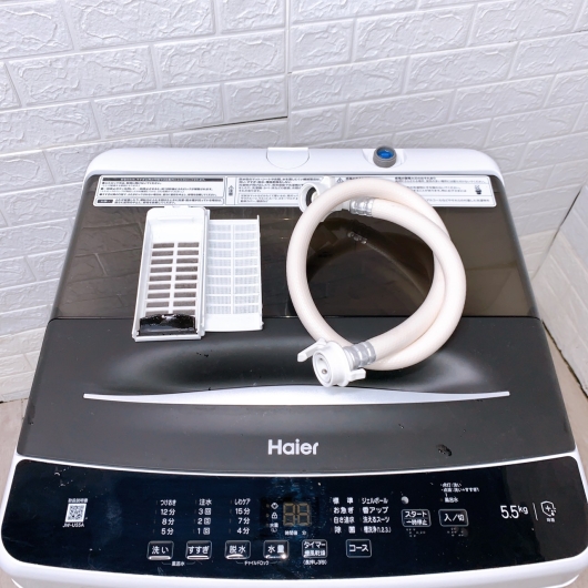 ハイアール JW-U55A 一人暮らし単身用洗濯機 5.5kg B10082
