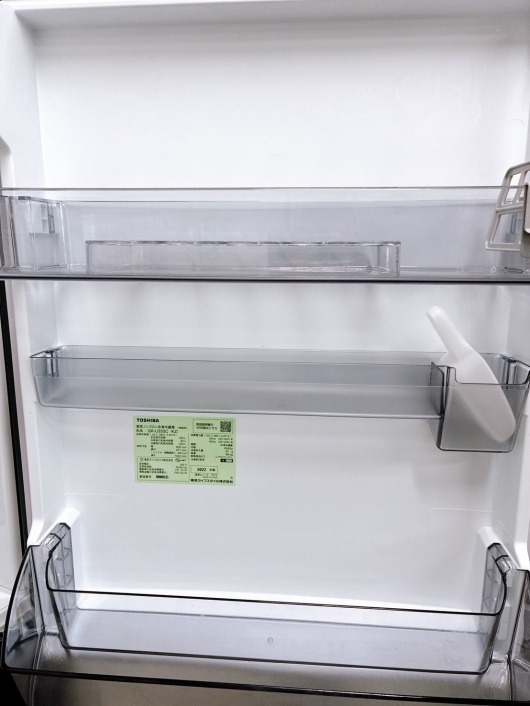 トウシバ GR-U33SC (KZ) 一人暮らし単身用冷蔵庫 326L MKT011950