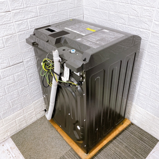 アイリスオーヤマ DKC85A1-B ドラム式洗濯機 8.0kg TK2298