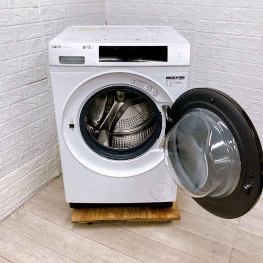 アクア AQW-D10P(W) 一人暮らし単身用洗濯機 10.0kg MKT09181