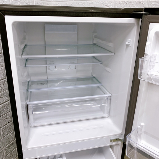 アクア AQW-17RBK(DS) 一人暮らし単身用冷蔵庫 170L B11217