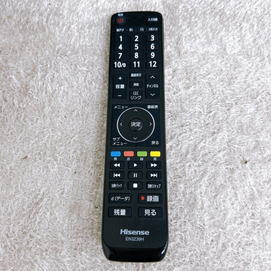 ハイセンス JQ10773 一人暮らし単身用テレビ 24インチ K092215