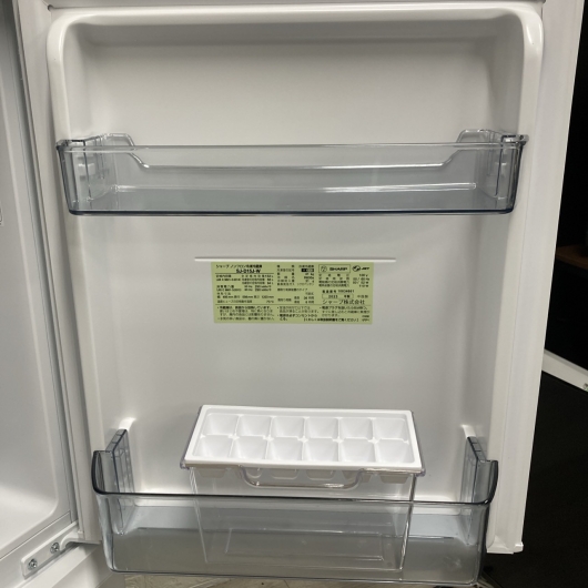 シャープ SJ-D15J-W 一人暮らし単身用冷蔵庫 152L OE10318