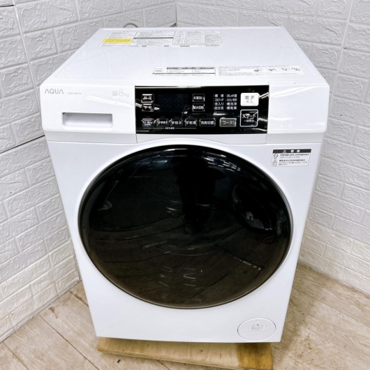 アクア AQW-D8R-L  ドラム式洗濯機 8.0kg OE12272