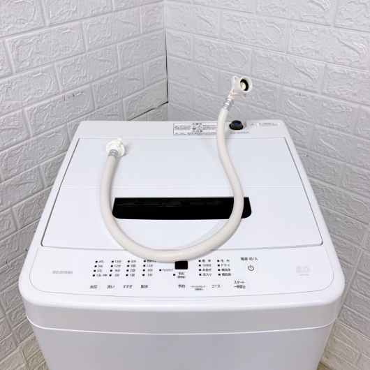 アイリスオーヤマ IAW-T504 一人暮らし単身用洗濯機 5.0kg CS120818