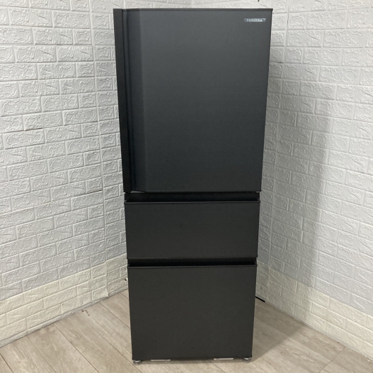 トウシバ GR-W33SC(KZ) 一人暮らし単身用冷蔵庫 326L OE11064