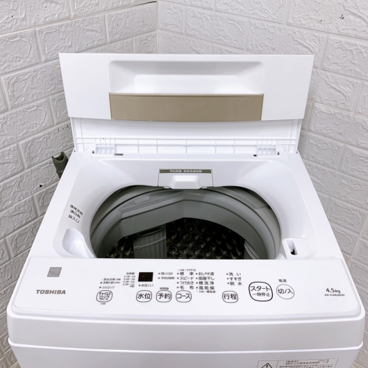 トウシバ AW-45ME8 一人暮らし単身用洗濯機 4.5kg OE012011