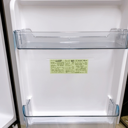 シャープ SJ-D15J-H 一人暮らし単身用冷蔵庫 152L B112918