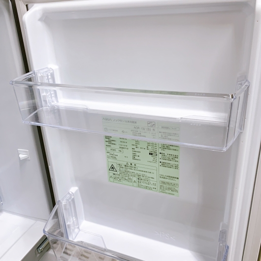 アクア AQR-13J 一人暮らし単身用冷蔵庫 126L MKT01291