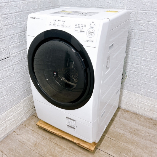 シャープ ES-S7H-WL 一人暮らし単身用洗濯機 7.0kg B02092