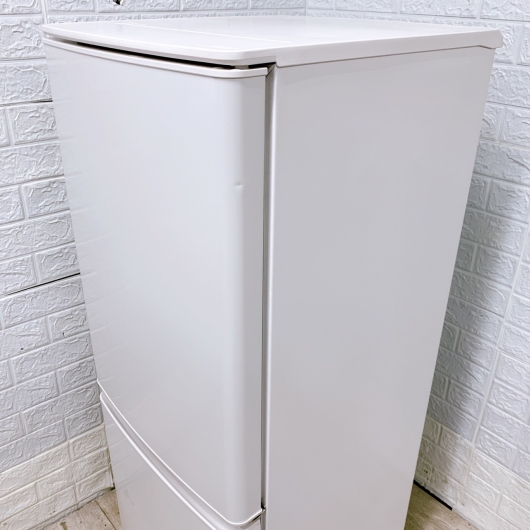 ミツビシ MR-P15G-W 一人暮らし単身用冷蔵庫 146L B12143