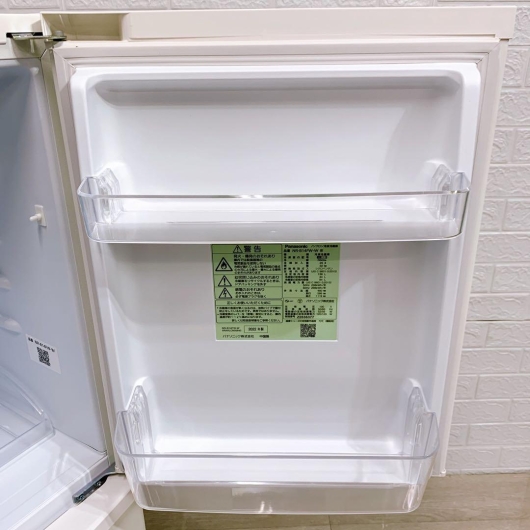 パナソニック 138L 2ドア冷蔵庫 NR-B14FW-W 2022年製