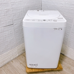 シャープ ES-GE5J-W 一人暮らし単身用洗濯機 5.5kg B12255