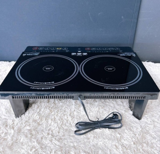 山善 YAMAZEN YES-WL1456 2口IH調理器 2023年製