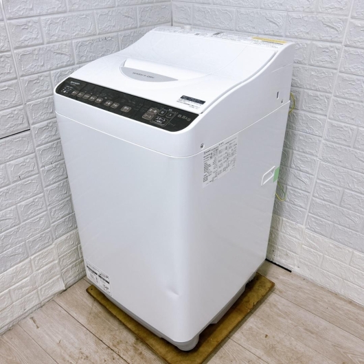 シャープ ES-T6HBK-T 一人暮らし単身用洗濯機 6.5kg B100799
