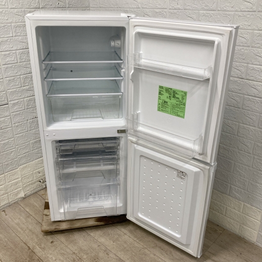 アイリスオーヤマ KRSD-14A-W 一人暮らし単身用冷蔵庫 142L CRK11189