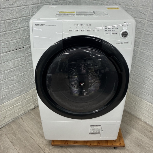 シャープ ES-S7F-WL 一人暮らし単身用洗濯機 7.0kg OE09255