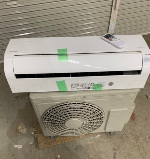 HITACHI 日立 ヒタチ 2.5kW 白くまくん ルームエアコン RAS-F25K(W) 2021年製