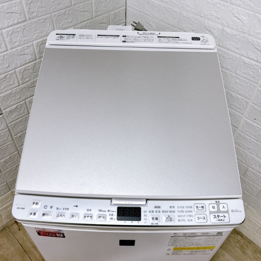 シャープ ES-PX8F-W  一人暮らし単身用洗濯機 8.0kg MKT02131