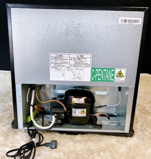 MAXZEN マクスゼン 1ドア冷蔵庫 46L JR046ML01GM 2023年製