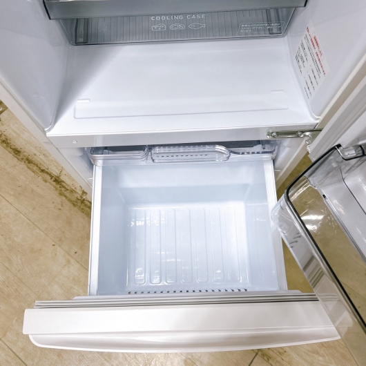 ミツビシ MR-P15EF-KW 2021年製 146L 冷蔵庫 美品【全国発送対応】