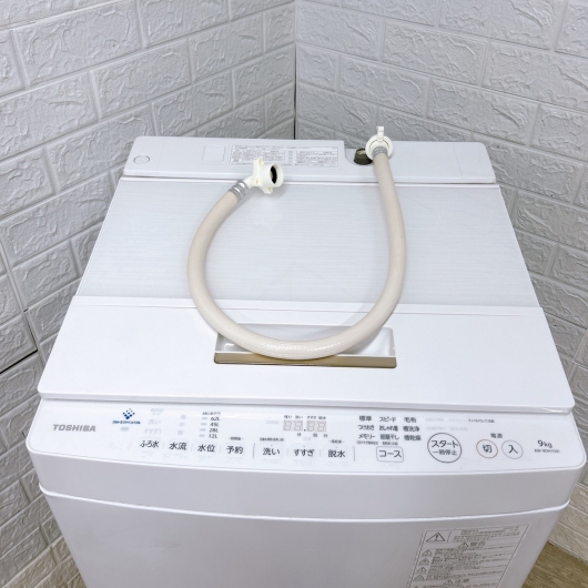 トウシバ AW-9DH1 一人暮らし単身用洗濯機 9.0kg K112410