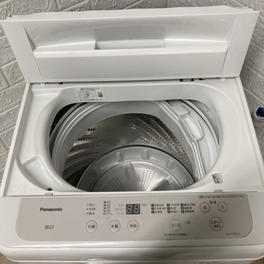 パナソニック NA-F50B14 2021年製 5.0kg 洗濯機 美品【全国発送対応】
