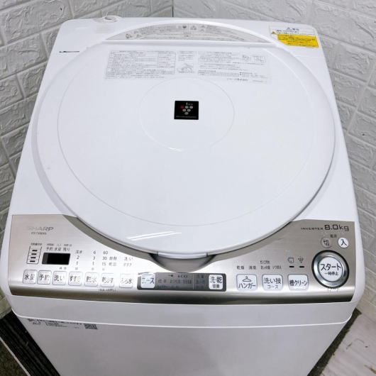 シャープ ES-TX8EKS 洗濯機 8.0kg ESM