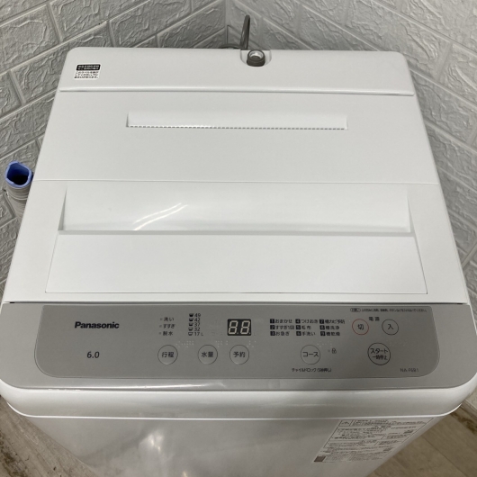 パナソニック NA-F6B1 2023年製 6.0kg 洗濯機 美品【全国発送対応】