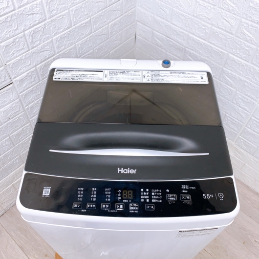 ハイアール JW-U55A 一人暮らし単身用洗濯機 5.5kg B10082