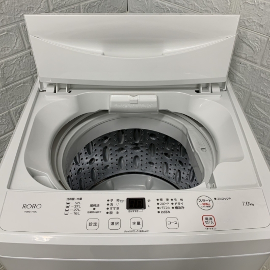 ヤマダ YWM-T70L 2023年製 7.0kg 洗濯機 美品【全国発送対応】