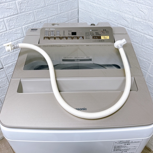 パナソニック NA-FA80H3 一人暮らし単身用洗濯機 8.0kg B12135