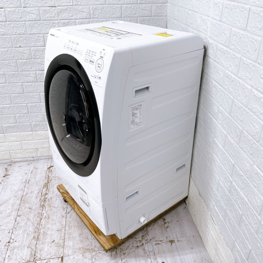 シャープ ES-7S1-WL ドラム式洗濯機 7.0kg TK686
