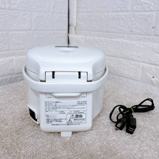 タイガー JAI- R551 一人暮らし単身用炊飯器 3合炊き MKT10107