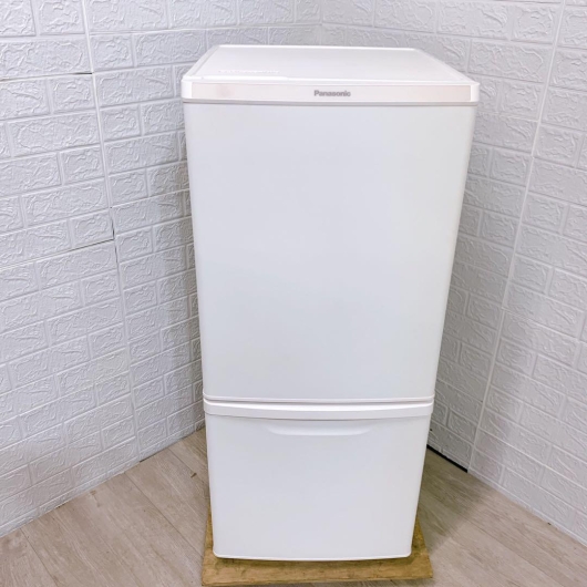 パナソニック 138L 2ドア冷蔵庫 NR-B14FW-W 2022年製