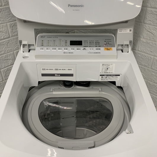 パナソニック NA-FW80S5 2018年製 8.0kg 洗濯機 【全国発送対応】