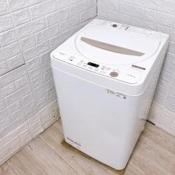 シャープ ES-GE4E-C 一人暮らし単身用洗濯機 4.5kg 法TF56120192