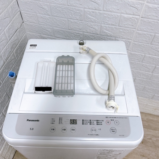 パナソニック NA-F5B1 一人暮らし単身用洗濯機 5.0kg OE09231
