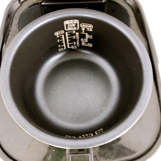 アイリスオーヤマ RC-MA30-B 一人暮らし単身用炊飯器 3合炊き B09203