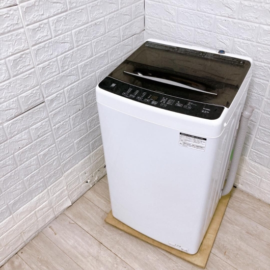 エルソニック EHL45A 一人暮らし単身用洗濯機 4.5kg 法MK03211